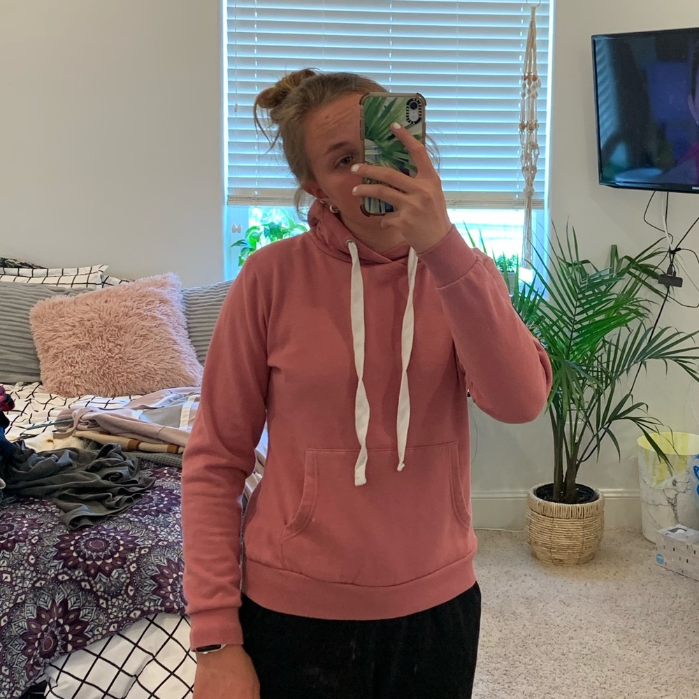 Pink sweatshirt